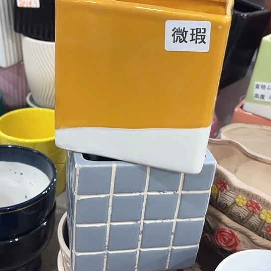 陶瓷外贸尾货多肉绿植陶瓷花盆