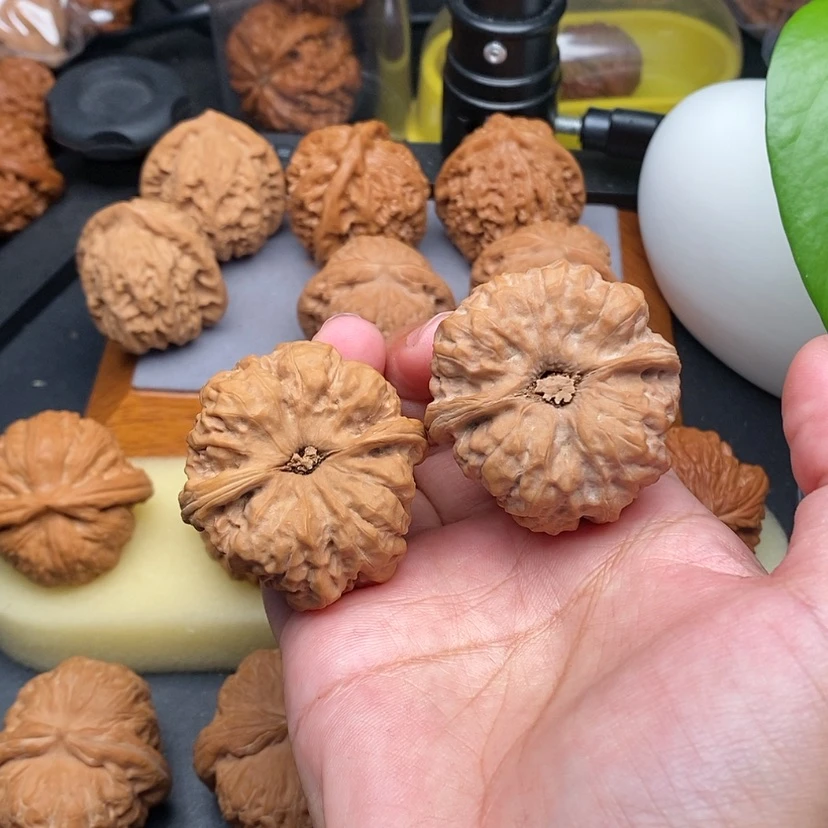 【闪购商品】文玩核桃把件卡**啦蛤蟆头42