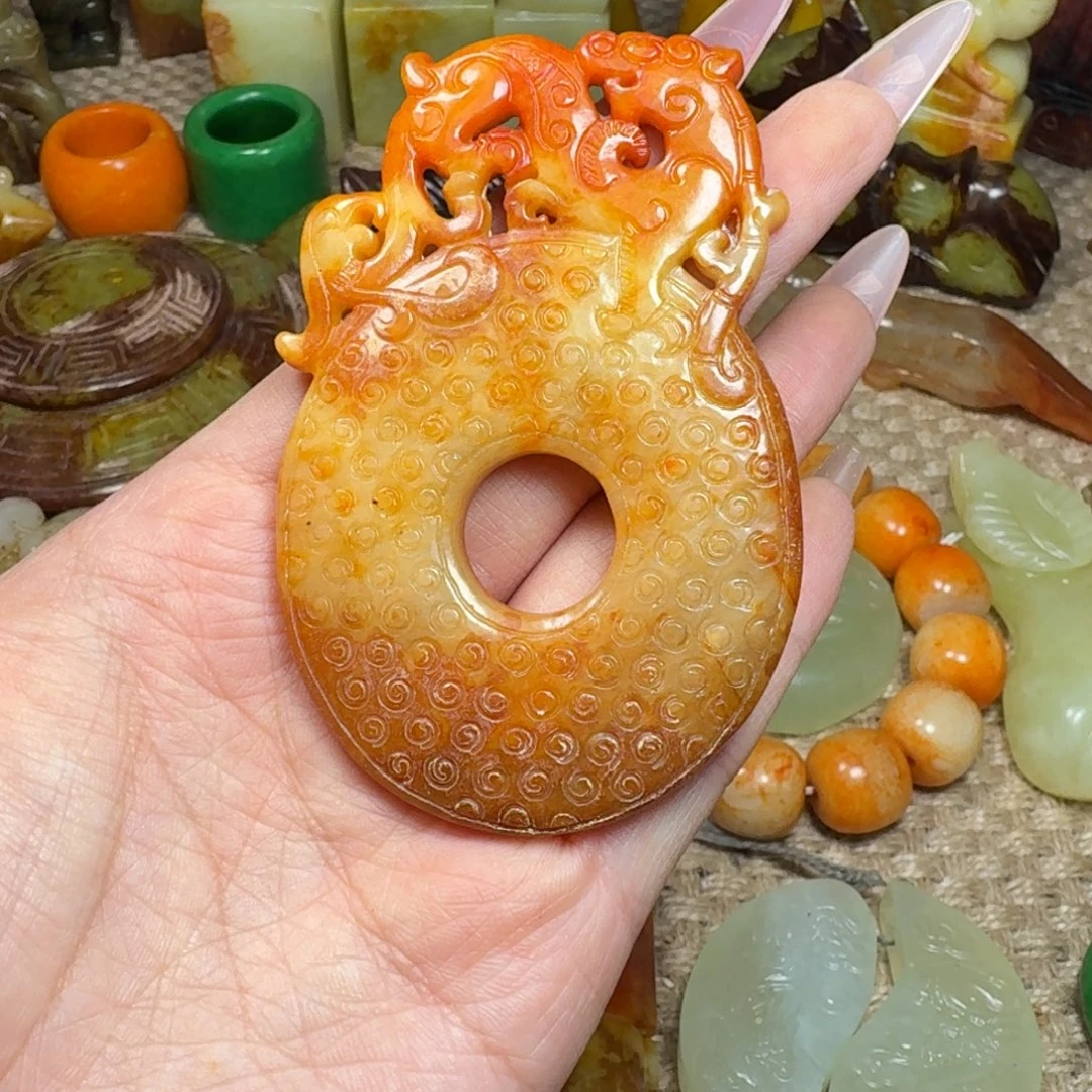 白玉菩提吊坠挂件