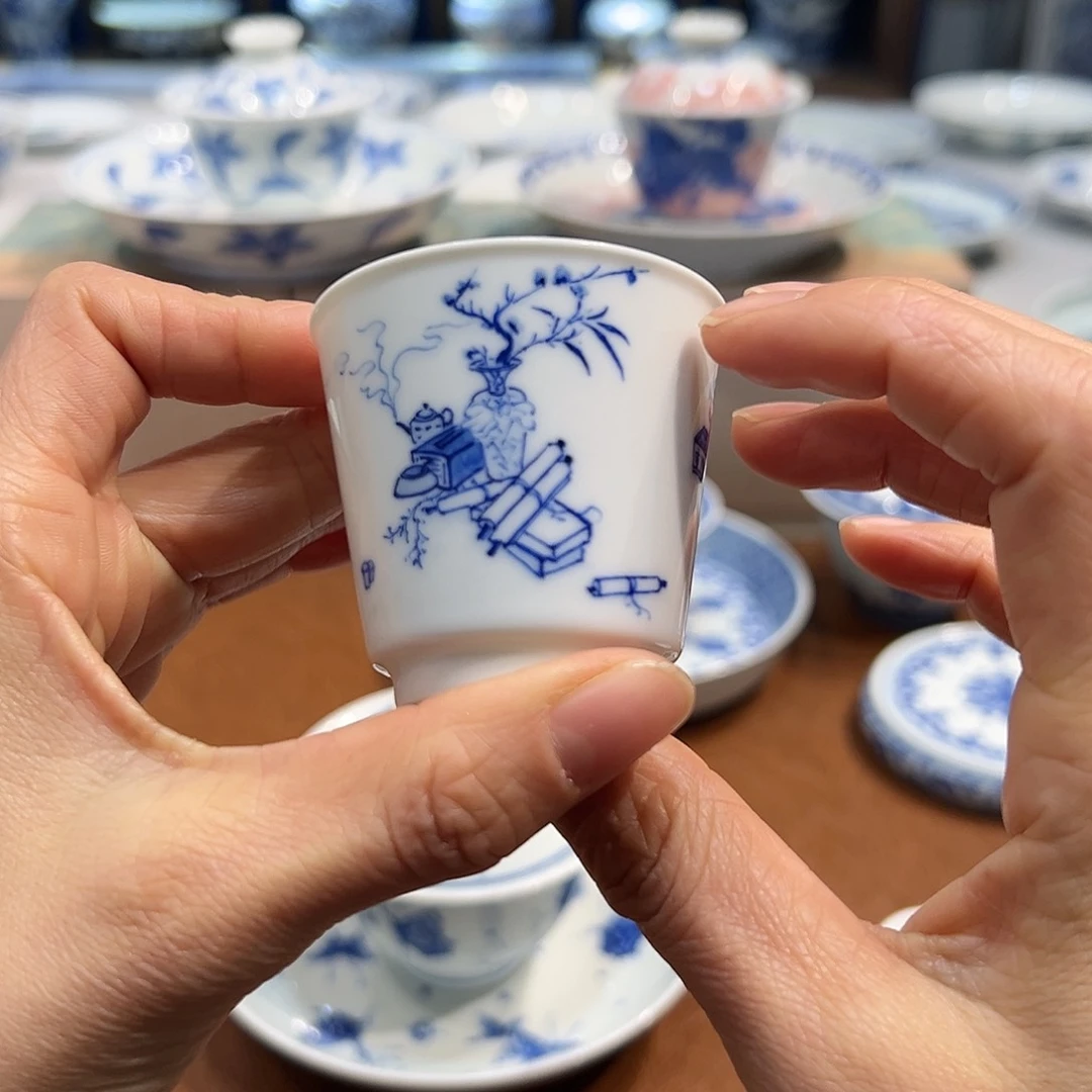 杯子清供图主人杯