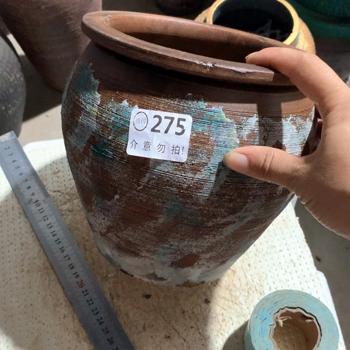 【闪购商品】瑕疵有孔高18口18。  275号