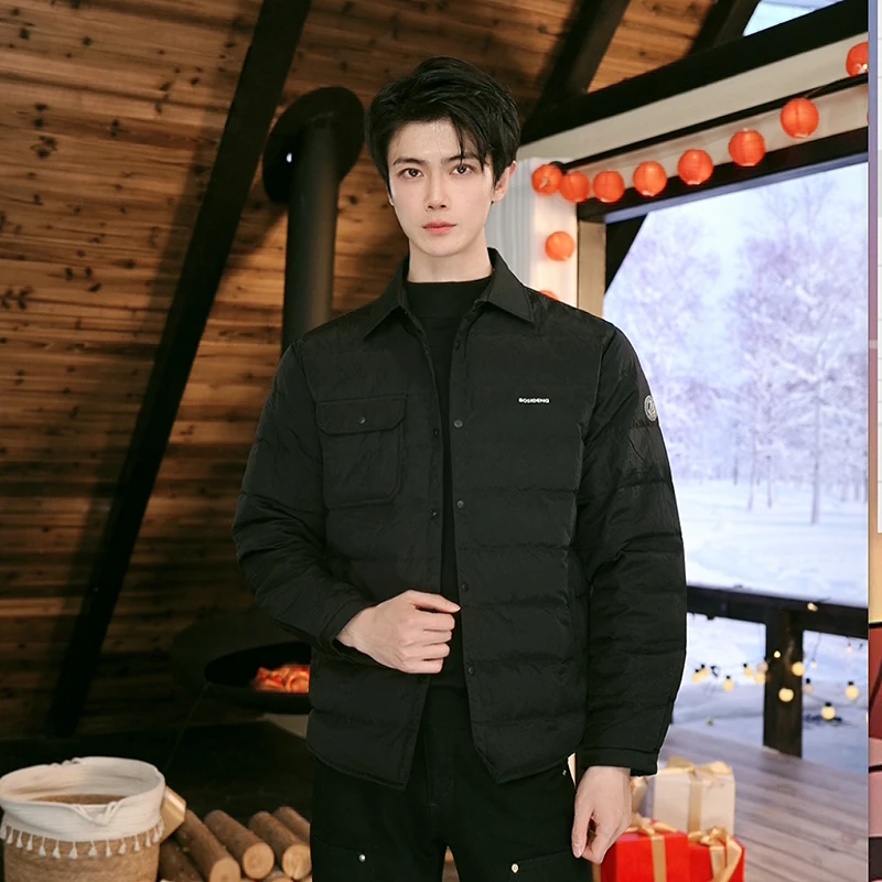 波司登新款时尚运动舒适休闲保暖户外超轻空气羽绒服B40135401