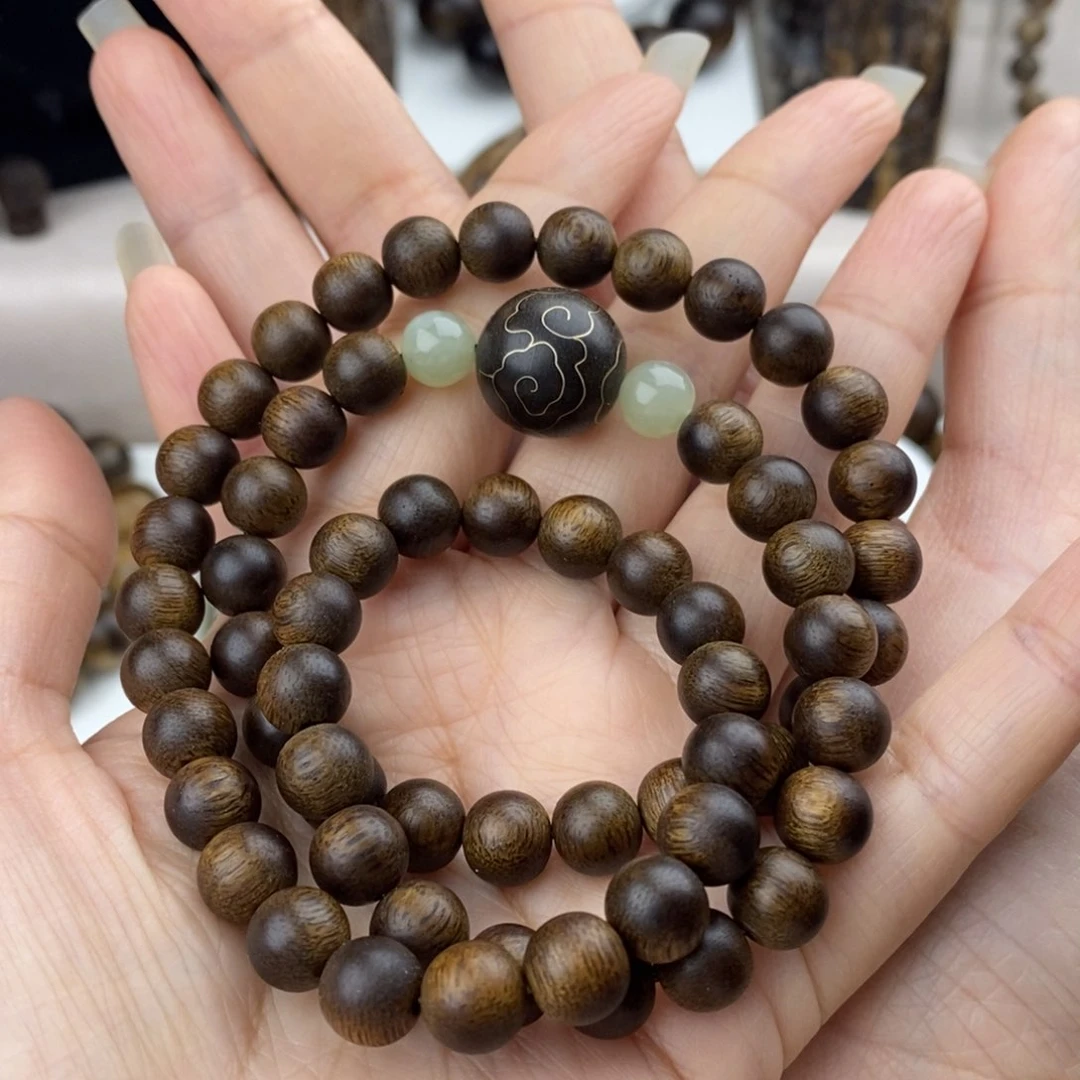 沉香手串爷*越南芽庄白奇楠