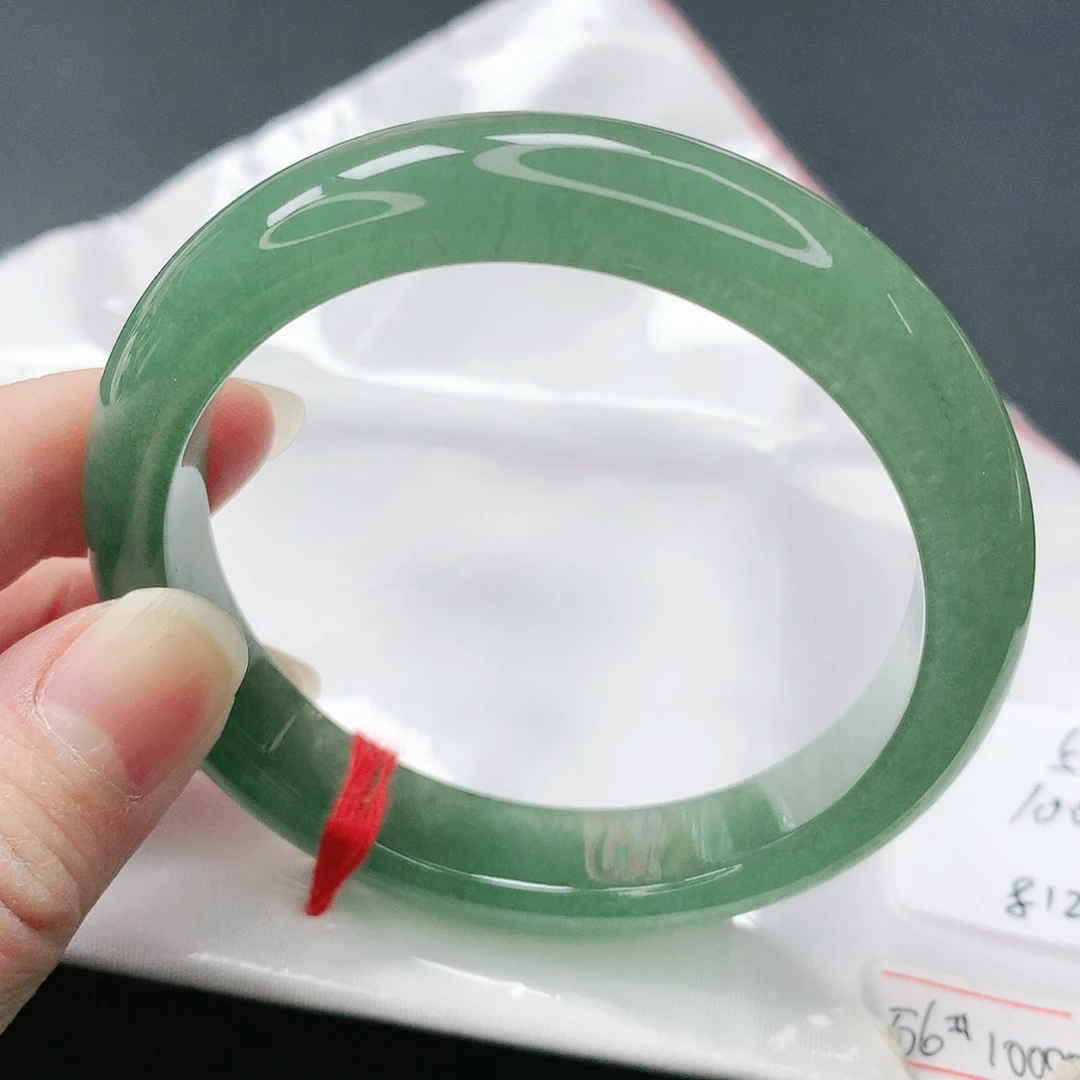 翡翠手镯未镶嵌缅甸天然A货翡翠