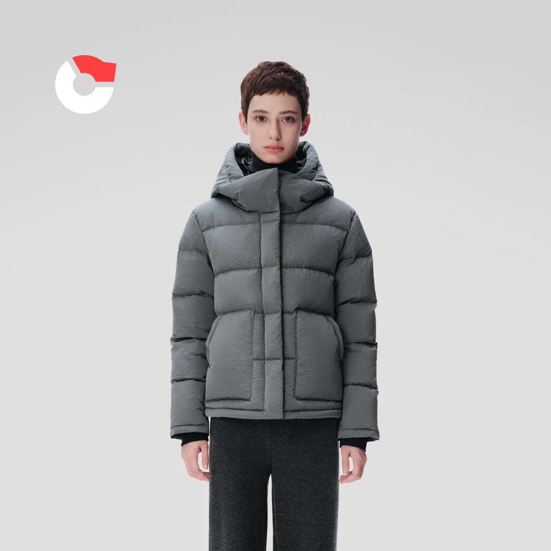 保姆鹅 女款羽绒服时尚短款面包服防风保暖冬装外套[NM2610]