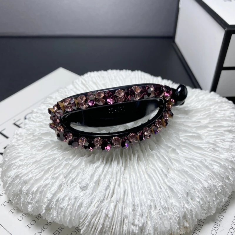 K418乌梅子酱立钻盘发夹