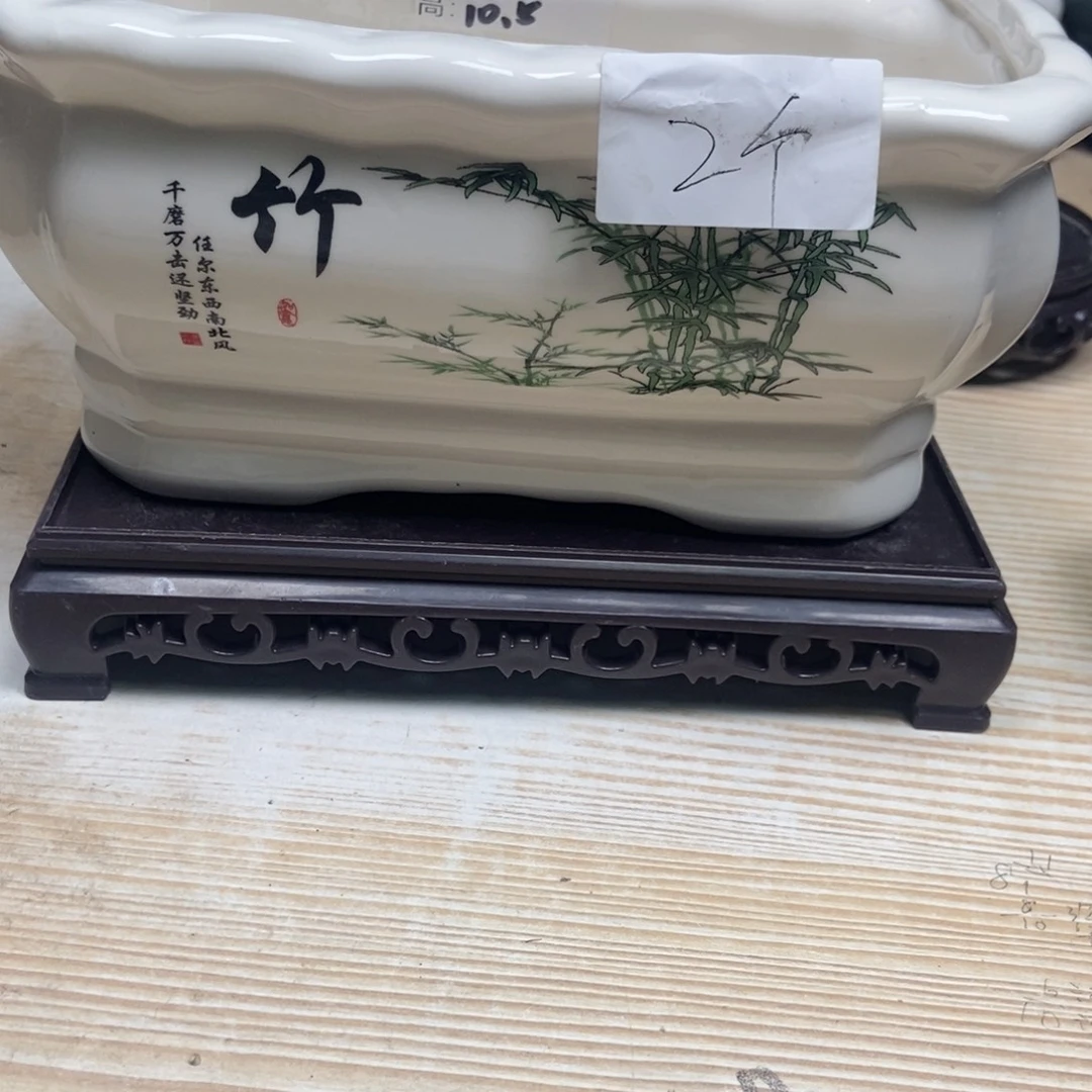 瓷片陶瓷花盆陶瓷艺术