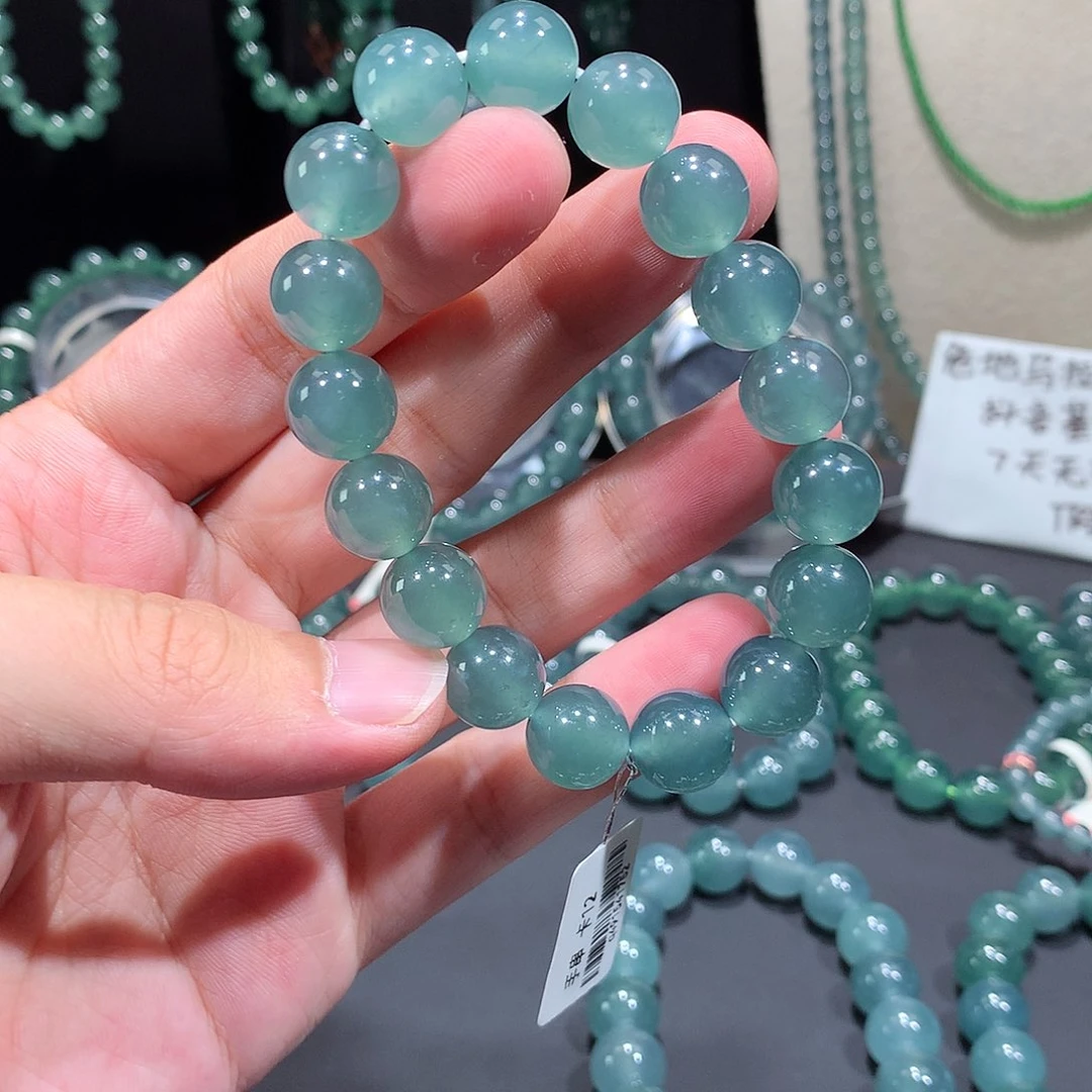 未镶嵌手串翡翠天然a货翡翠手串12
