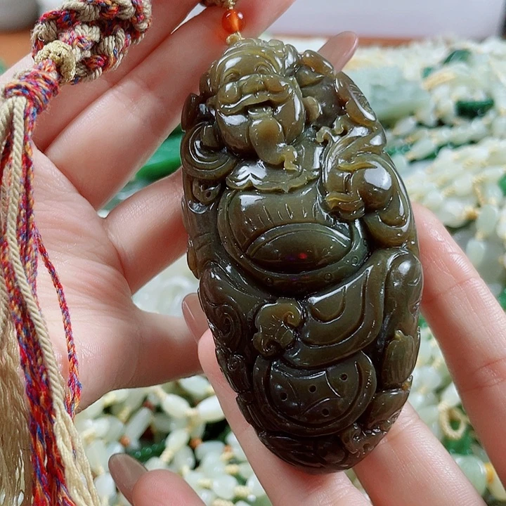 颈饰未镶嵌和田玉