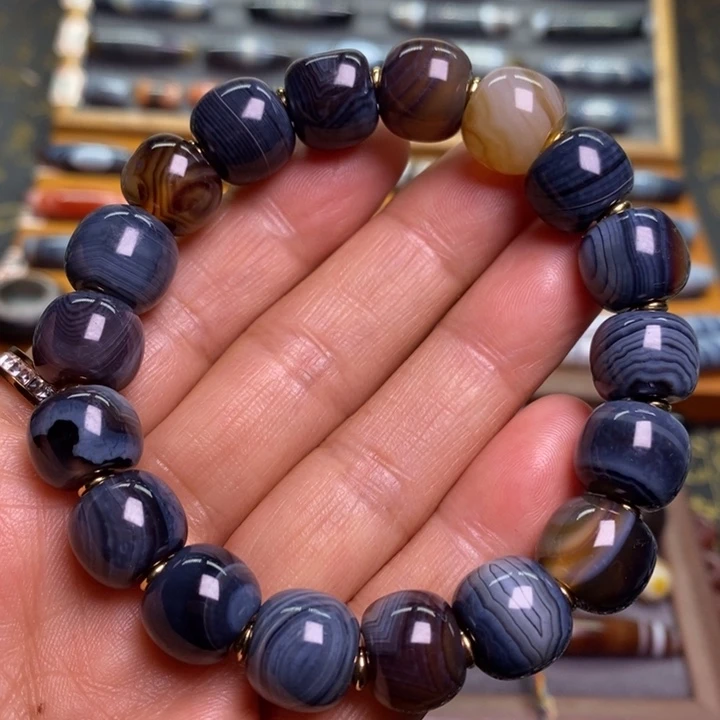 未镶嵌玛瑙/玉髓珠宝半成品