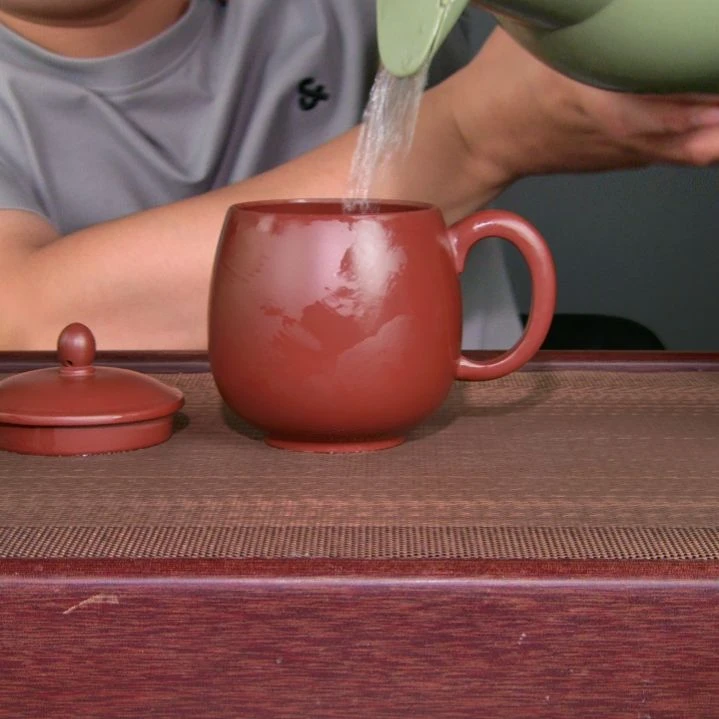 茶杯紫砂高货放漏