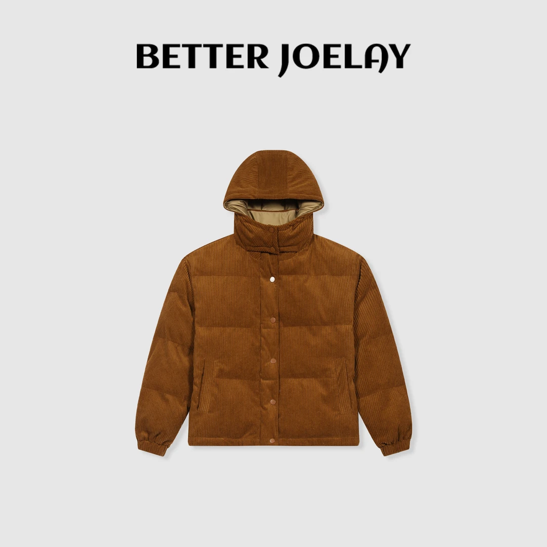 BETTER JOELAY-【丘山暮色】时尚潮流百搭保暖棉服厚款洋气Z4309