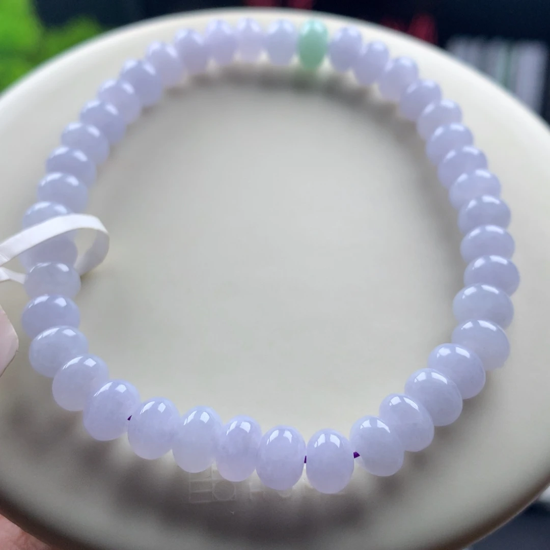 翡翠未镶嵌手链卡6.5