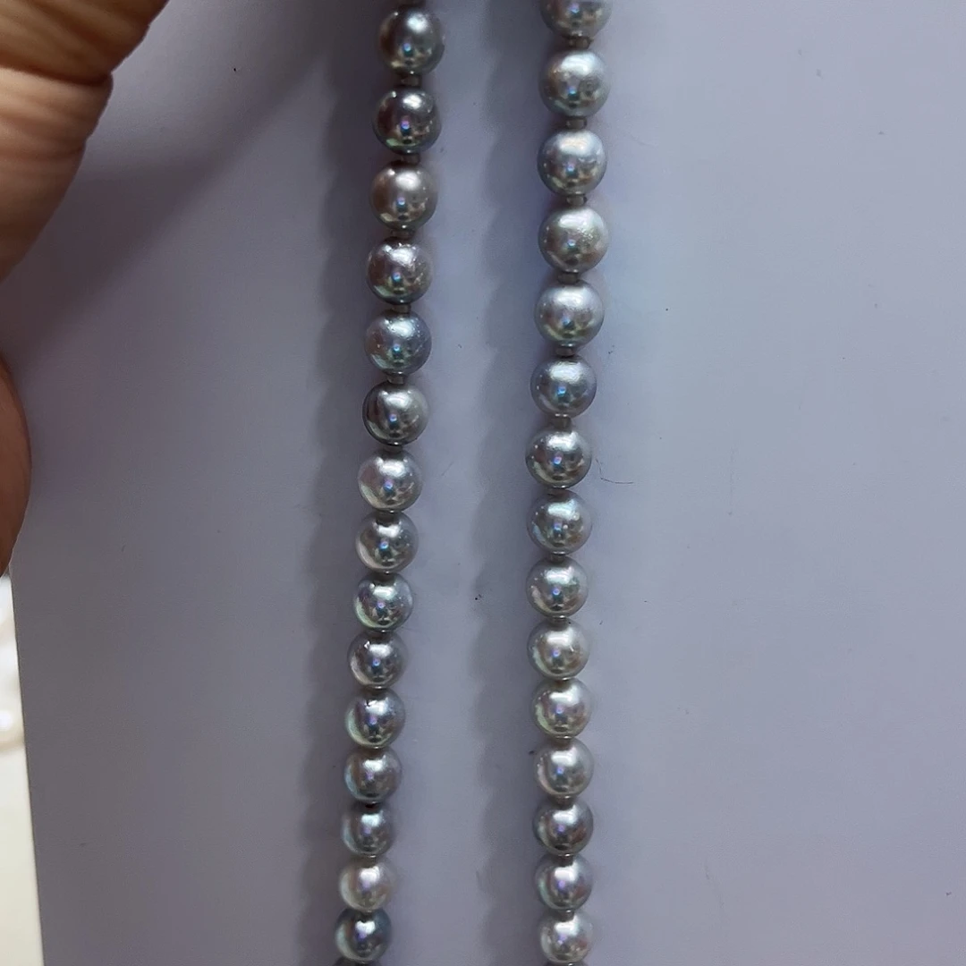 银S925镶嵌海水珍珠颈饰