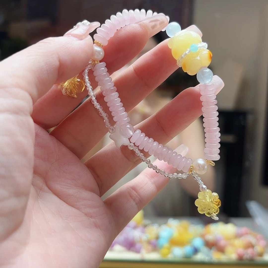 未镶嵌琥珀手链琥珀