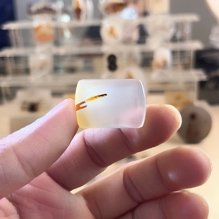 玛瑙/玉髓未镶嵌吊坠(不含链)