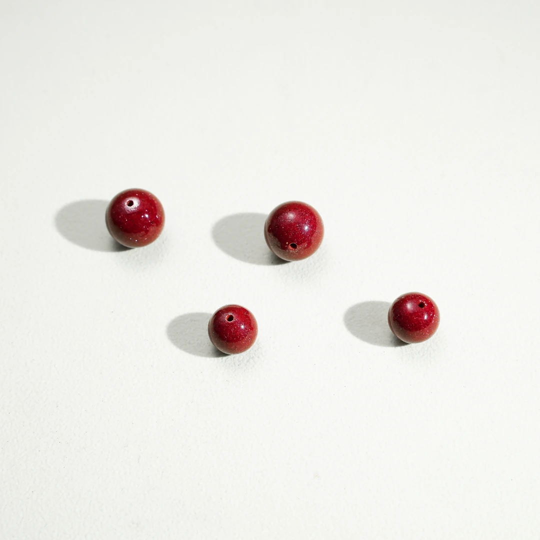 天然辰砂万山辰砂产地马仙溪(大红晶朱砂）单珠链接