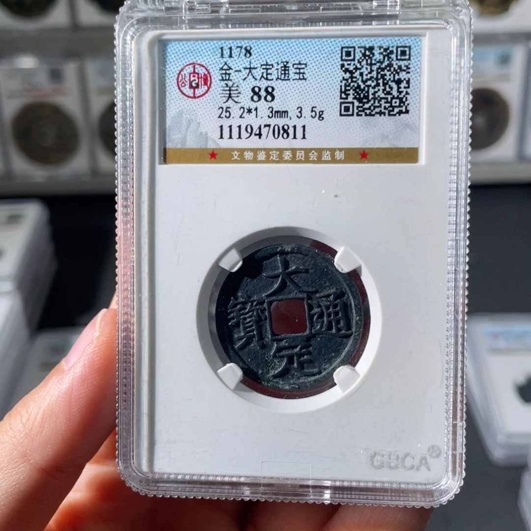 铜小徐福利大定通宝0811