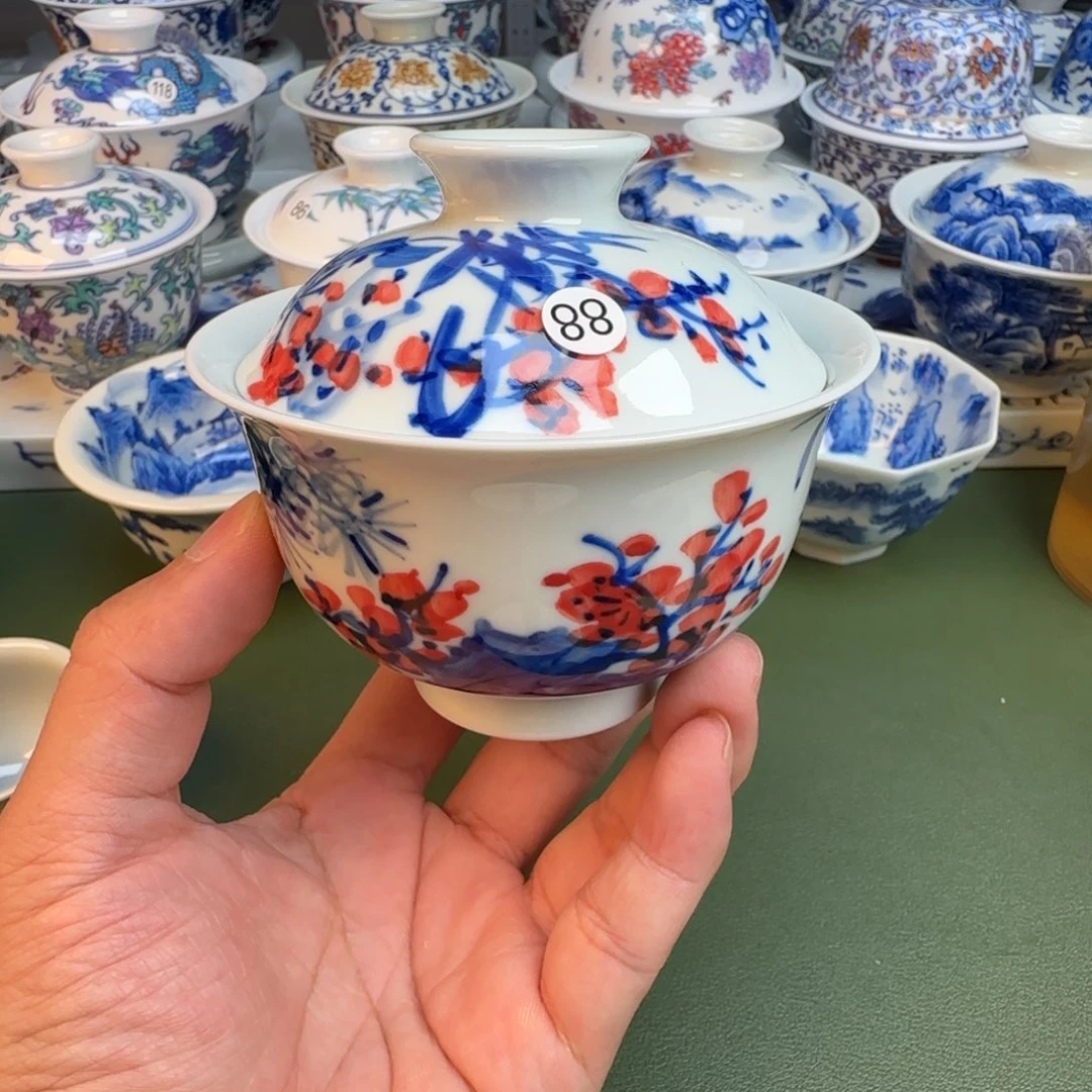 纯手工纯手绘茶具88