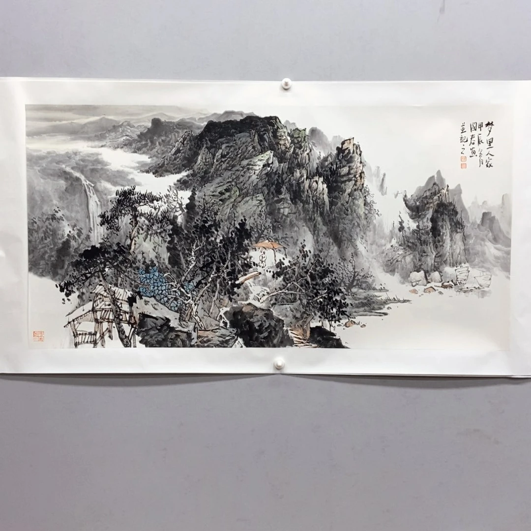 国画韦国春四尺精品佳作