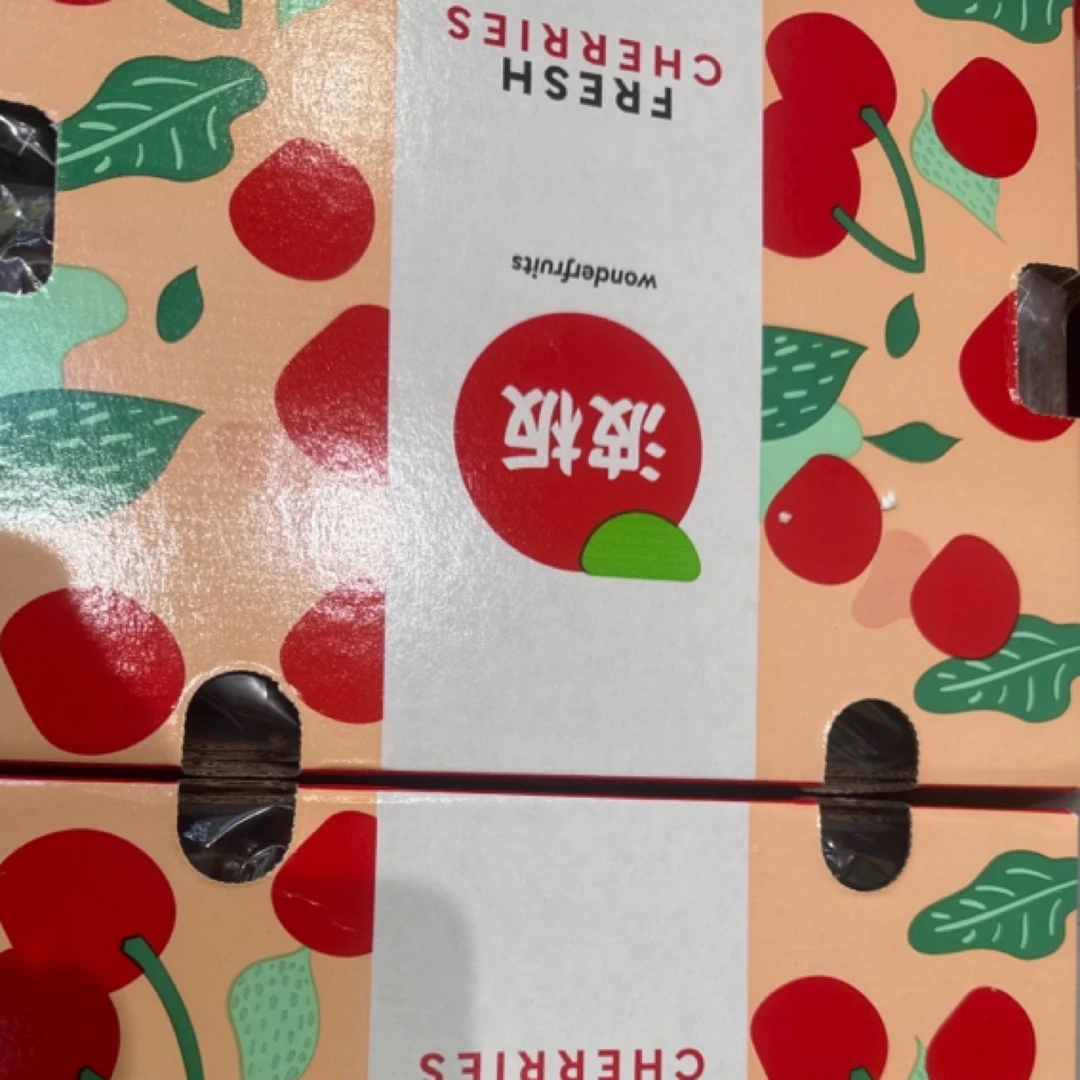 车厘子智利车厘子2J波板净重5斤海运智利