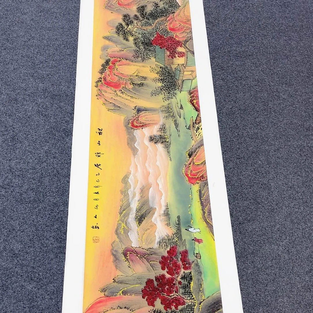 国画作品小姐姐放漏…