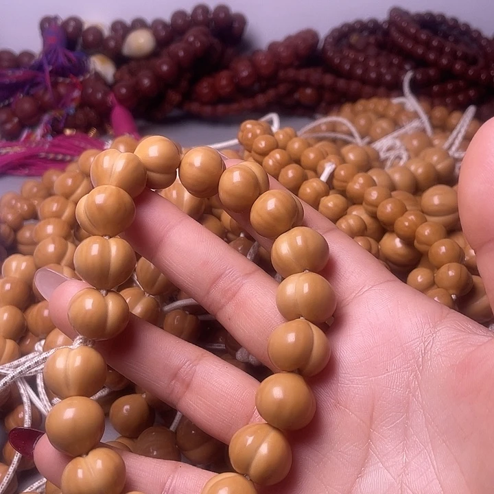 手串猴头核桃15尺寸镜面柯基屁桃手持全品无暇