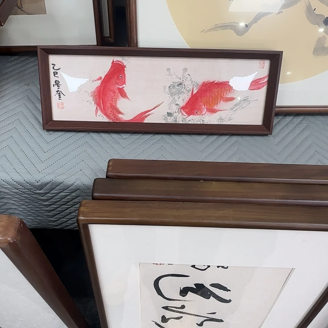 L***7国画周星奎精品带框