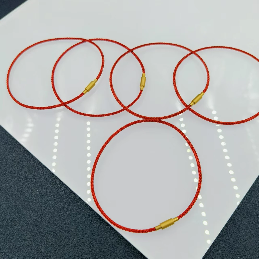 合金布艺手链 【戴琴珠宝】FR6552-红手圈