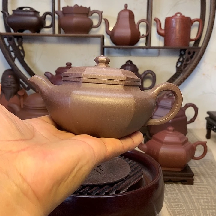 茶壶紫砂原矿紫砂壶