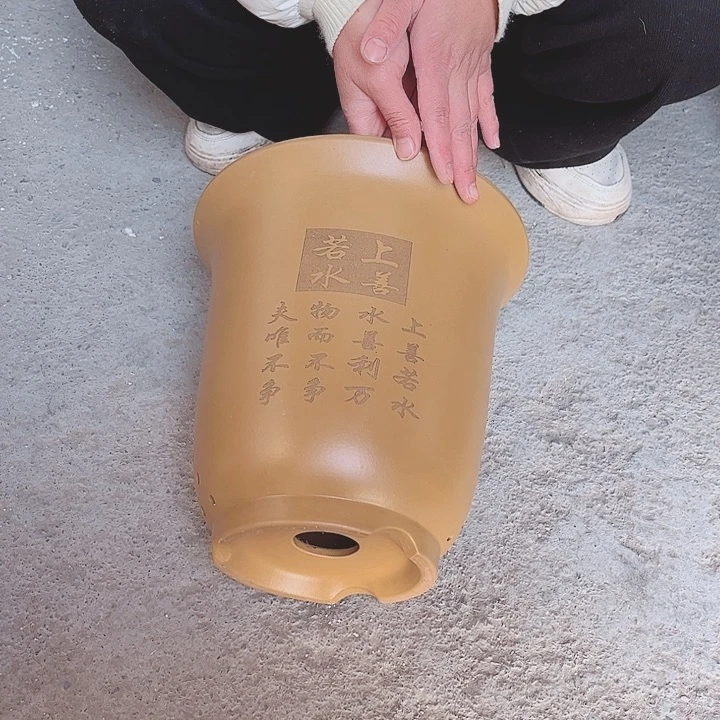 紫砂宜兴紫砂花盆