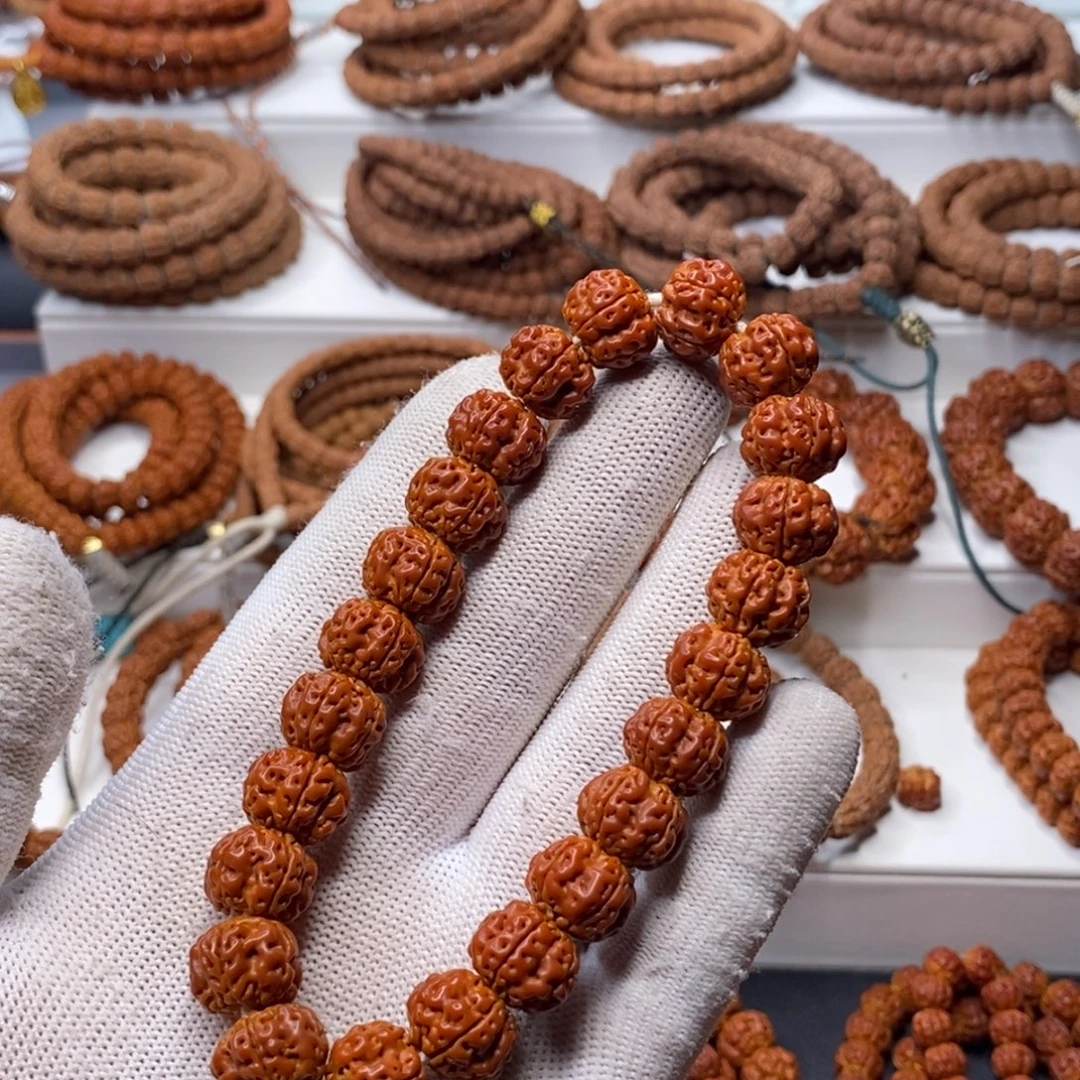 手串金刚菩提五瓣帝王花，尺寸14