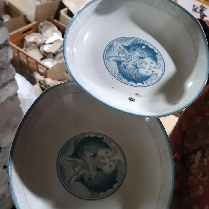 摆件陶瓷盘子碗啥都有