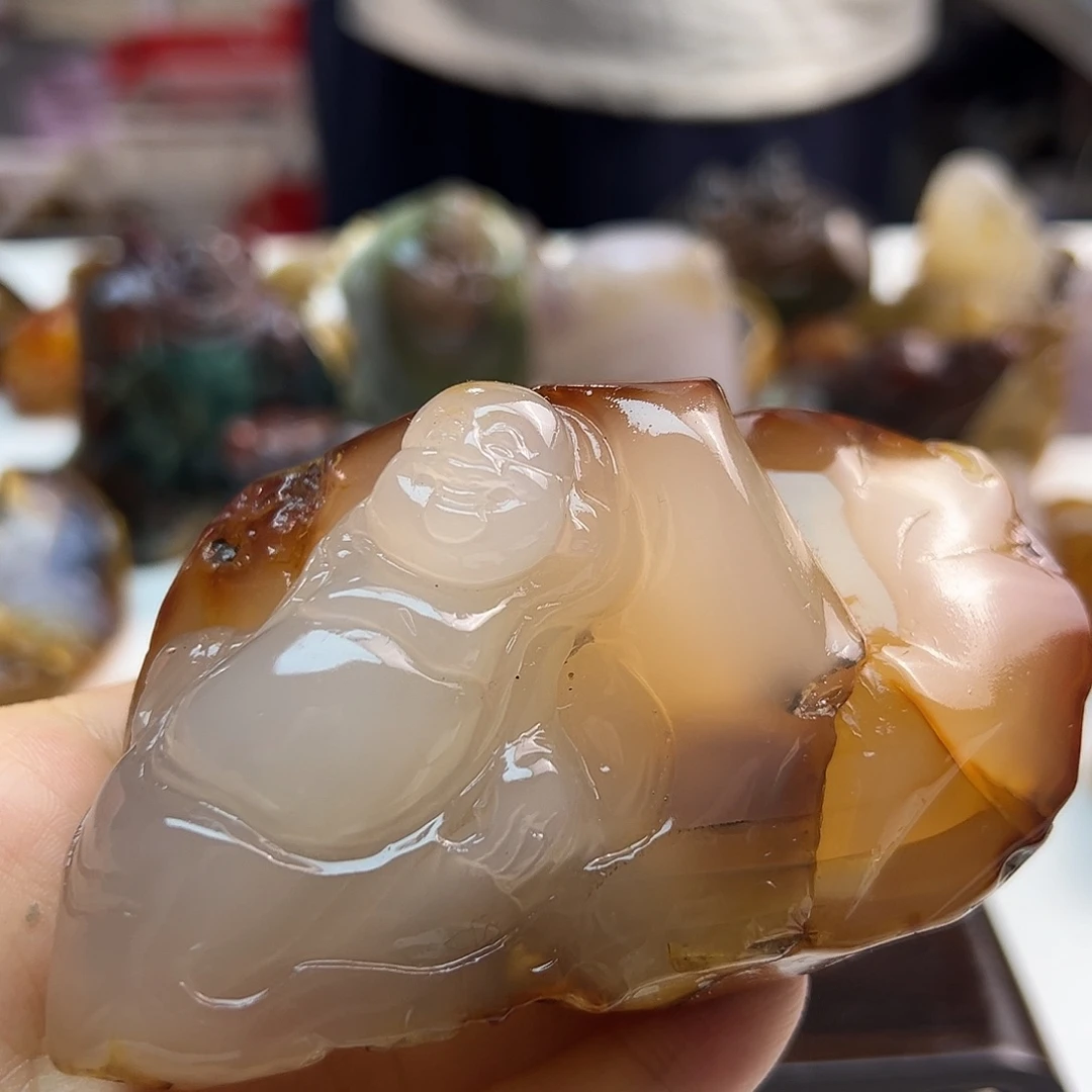 玛瑙/玉髓未镶嵌颈饰