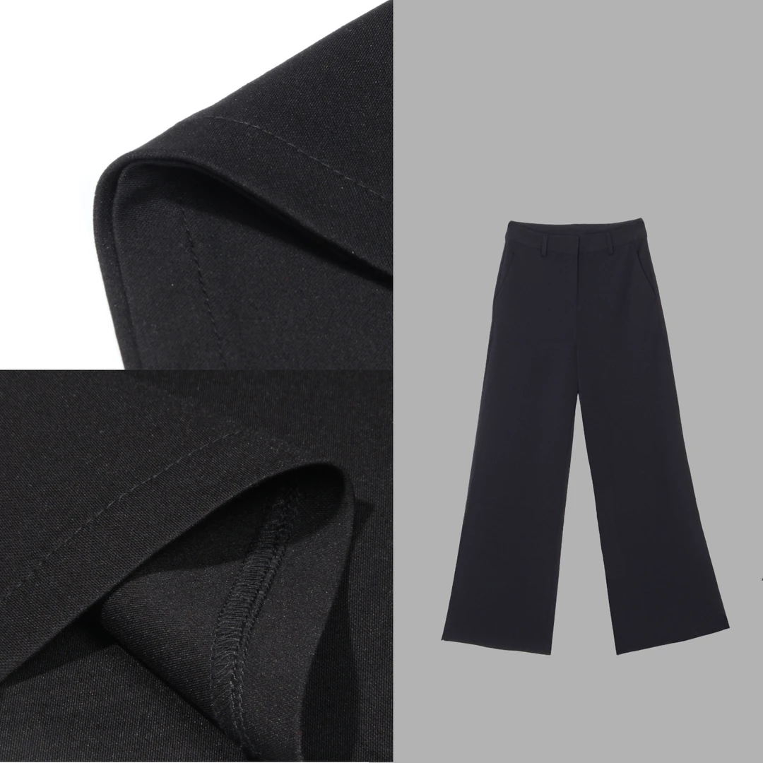 凯特丝蓓151# 百搭休闲四面弹阔腿西裤