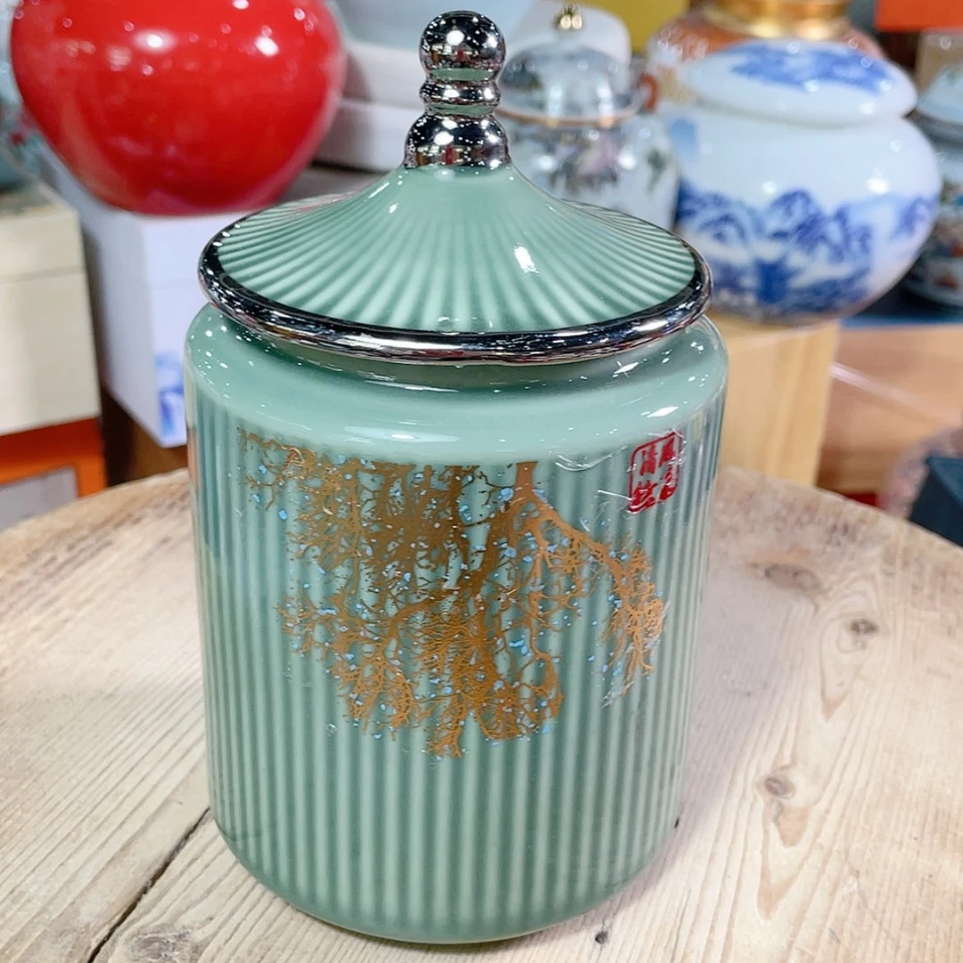 【闪购商品】罐陶瓷茶叶罐密封罐