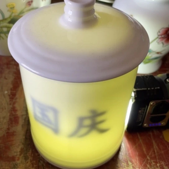 瓷片陶瓷陶瓷红叶双层