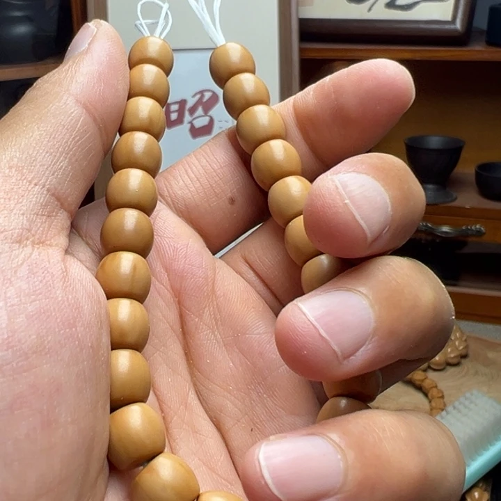 猴头核桃手串直切
