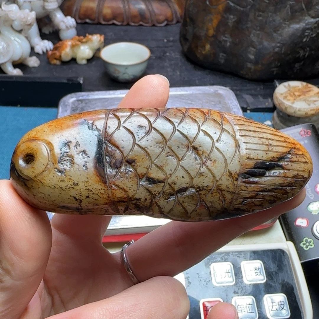 8***8和田玉（糖玉）未镶嵌挂件