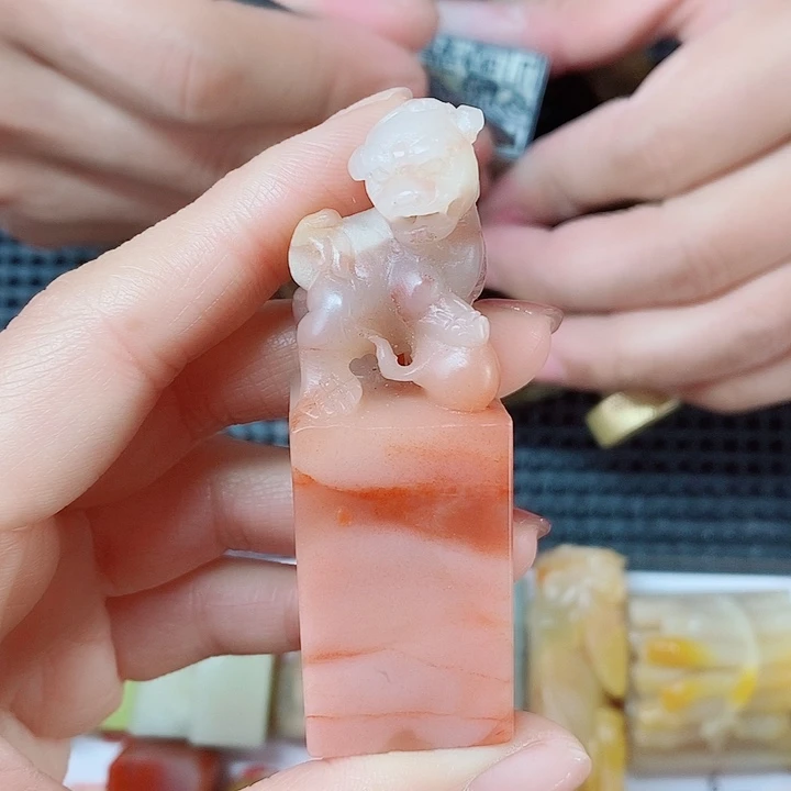 老挝石现场直播手工