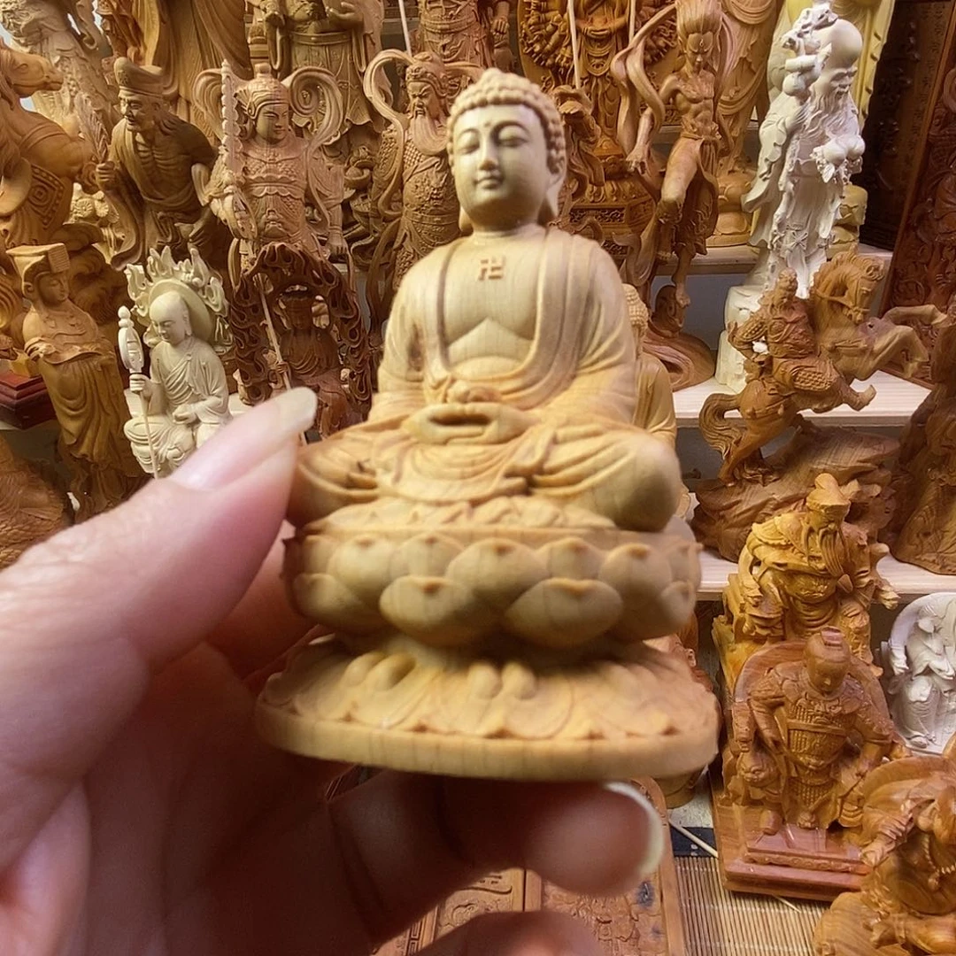 柏木（崖柏）黎**雕一物一拍