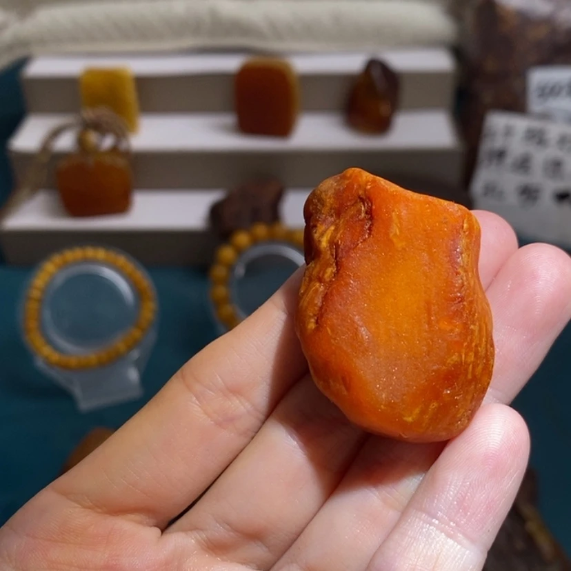 【闪购商品】未镶嵌琥珀珠宝奇石46
