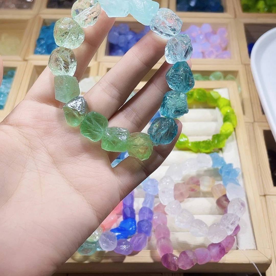 水晶珠宝半成品未镶嵌?