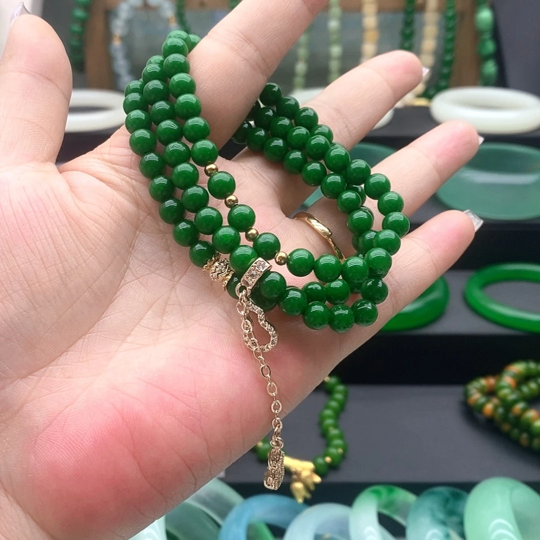 珐琅非金属精美多圈手链卡6mm