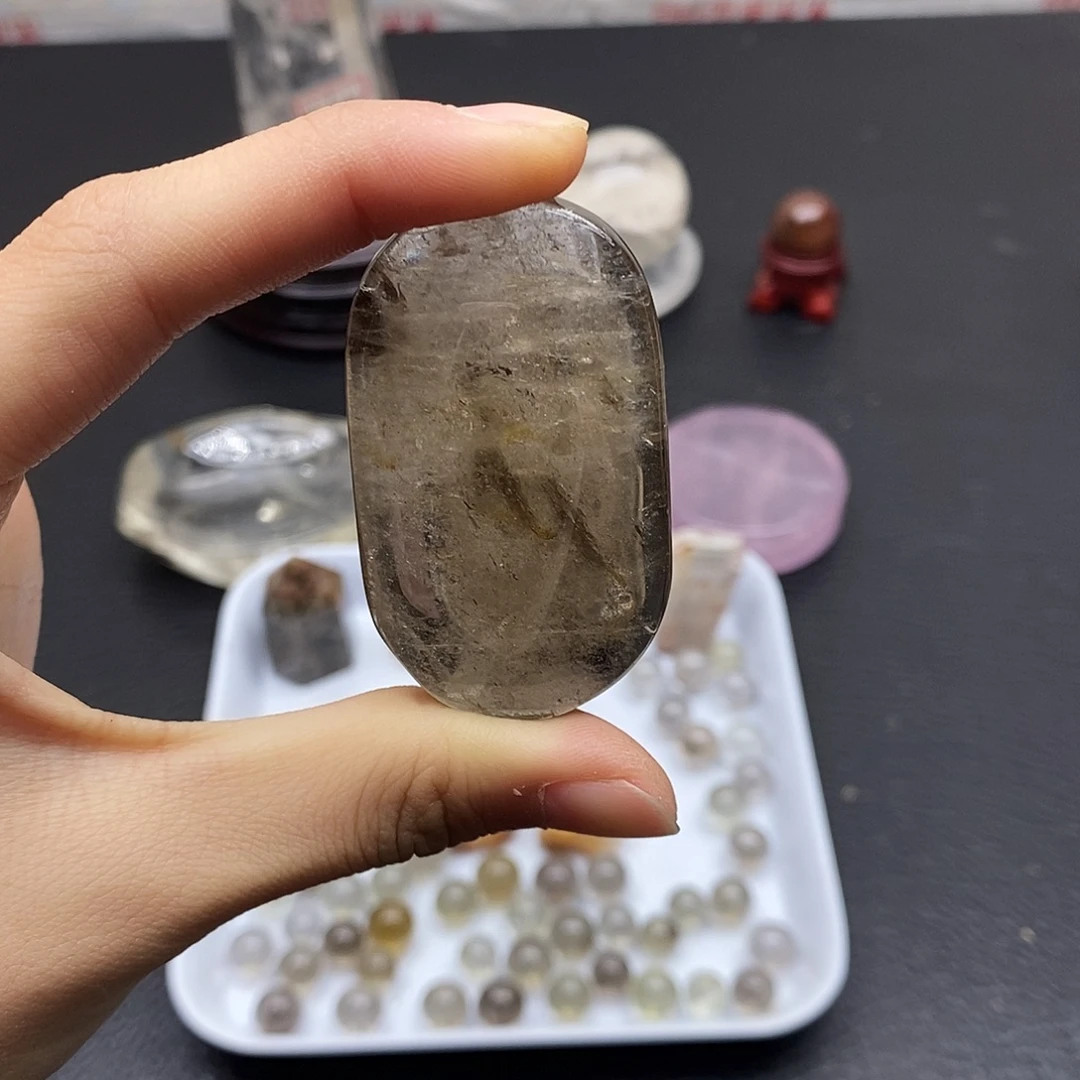 水晶未镶嵌珠宝半成品34水晶石