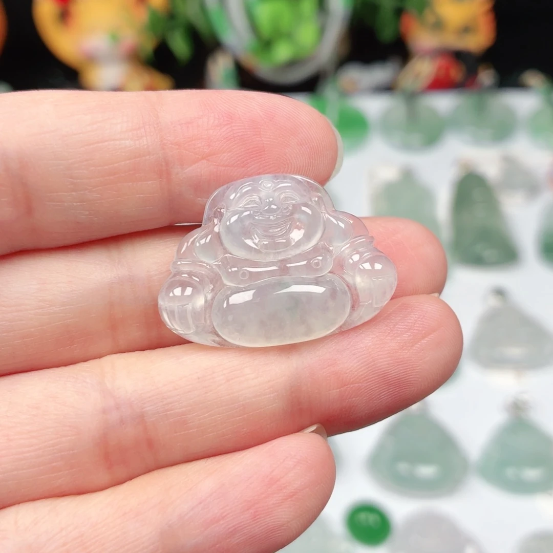 翡翠未镶嵌颈饰缅甸天然A货翡翠