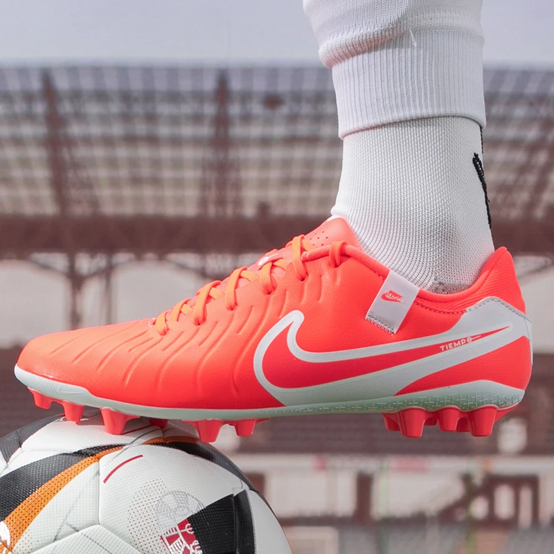 【足球】耐克足球鞋男2025新款运动实战比赛训练鞋人草AG钉鞋DV4340