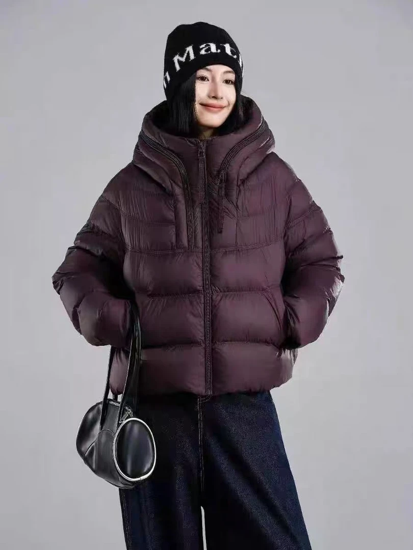 【葛行长定制】轻奢高端女式泡芙羽绒服新国标鸭绒保暖羽绒外套RX