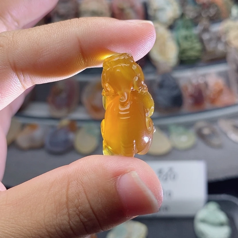 【闪购商品】未镶嵌吊坠定制玛瑙