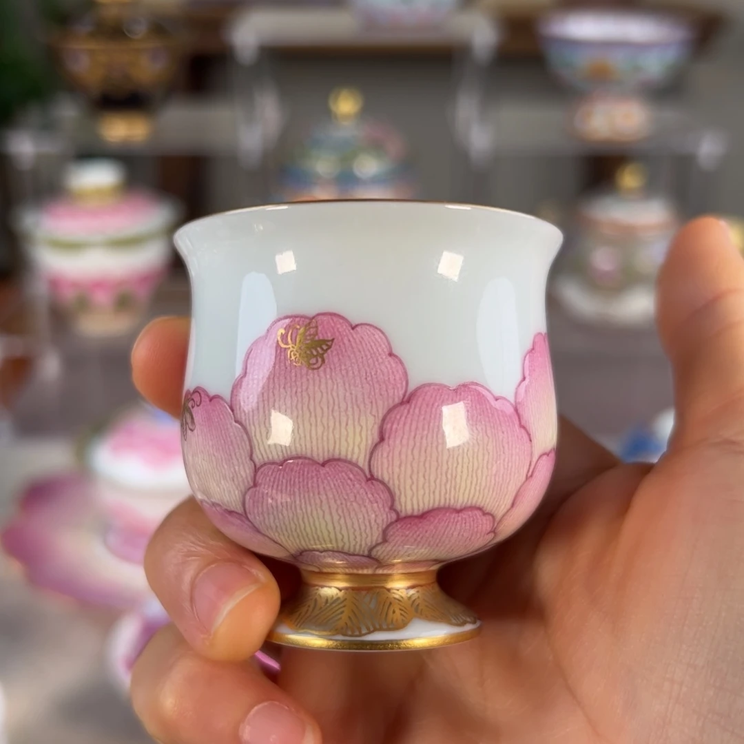慈*纯手工手绘 高端茶器